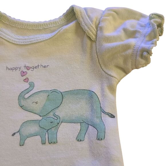 CHILD OF MINE Preemie Three Piece Onesie and Pants Set Pastel NWT - Picture 9 of 14